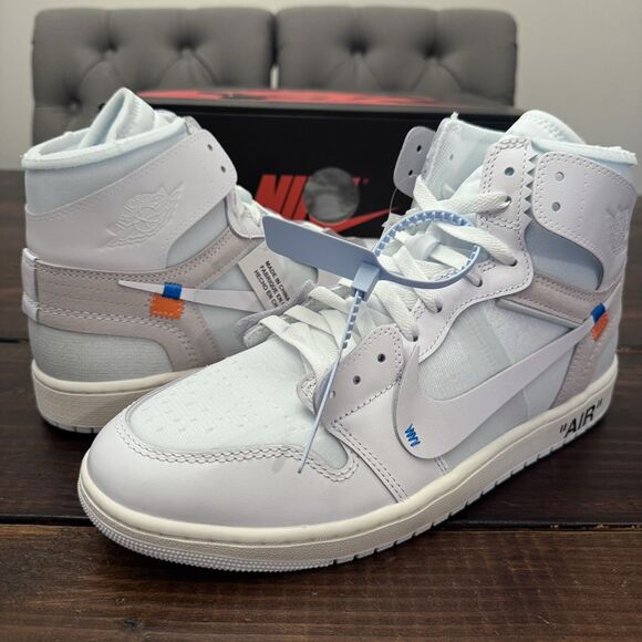Air Jordan 1 High x V.A.A. Virgil Abloh Archive Off-White Shoes main image 10